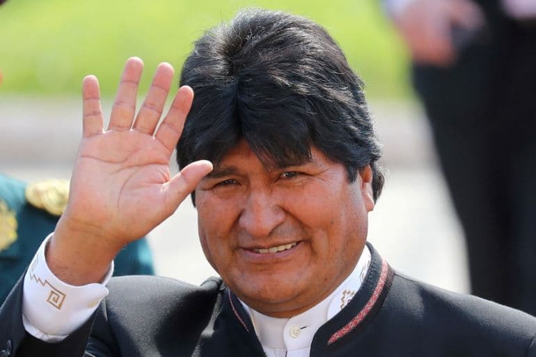 icon for Evo Morales arrested by...?