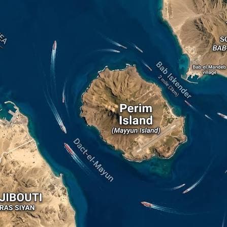 icon for Perim Island no longer under Houthi control by...?