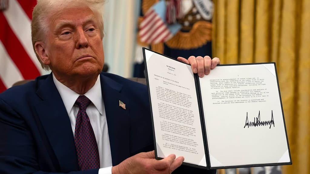 icon for Trump issues AI Restrictions Executive Order by...?