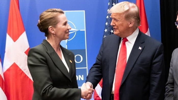 icon for Trump meets with Danish PM by...?